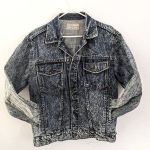 Acid-Wash Denim Jacket